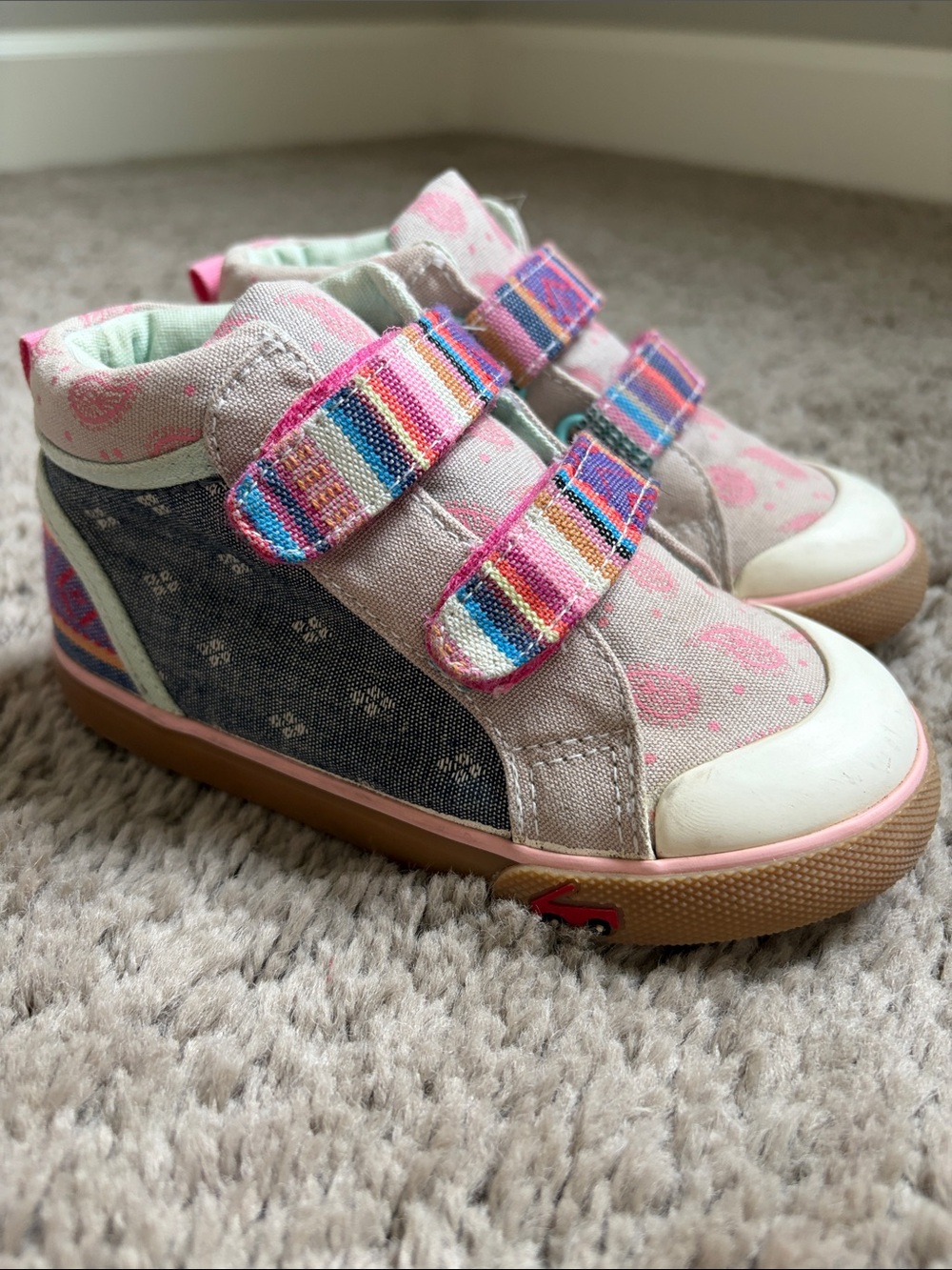 See Kai Run Girls' Kya Sneaker Toddler - Size 9